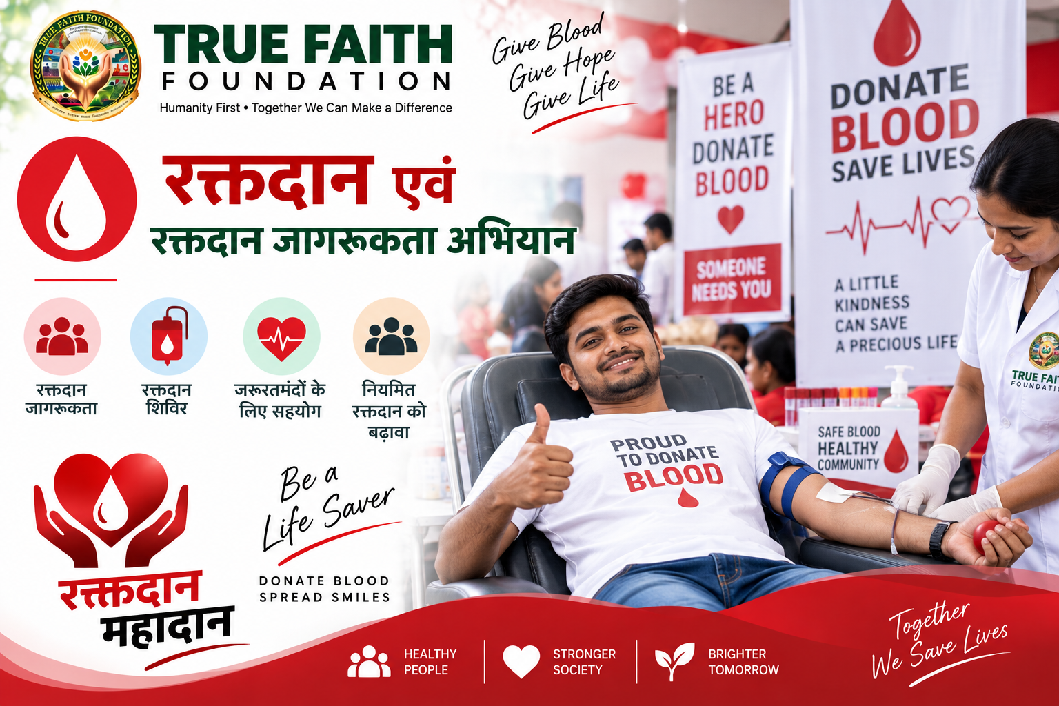 🩸 रक्तदान एवं रक्तदान जागरूकता अभियान
